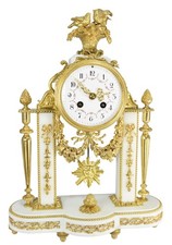 PORTIQUE Kaminuhr Empire clock