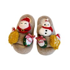 Pantoufles duveteuses pour