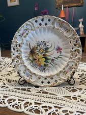 Assiette Ciselé Céramique Italy