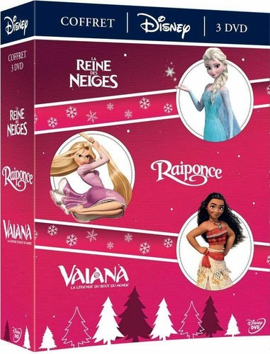 Coffret disney dvd reine - disney, la