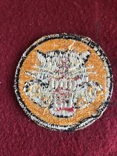 WW2 US ARMY PATCH TANK DESTROYER FORCE 4 WHEEL  OD BORDER OFF UNIFORM