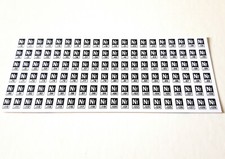 120 PLAQUES POUR MÂT DE FEU