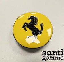 1 Cache Moyeu Ferrari Jaune