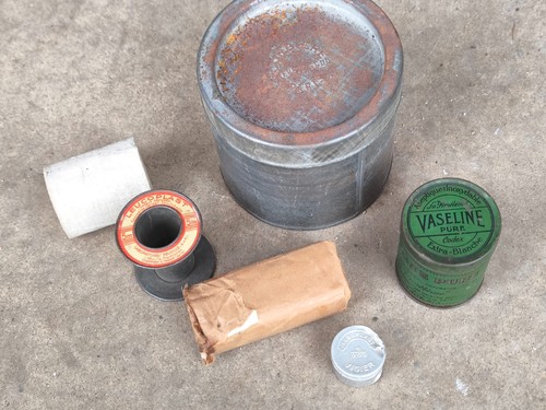 Lot objets service - 6, de