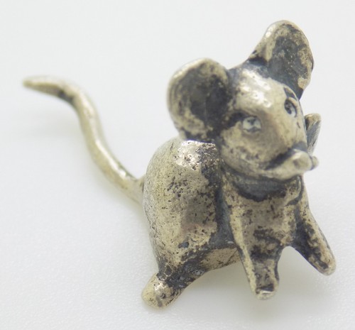 Micro miniature souris - souris, argent