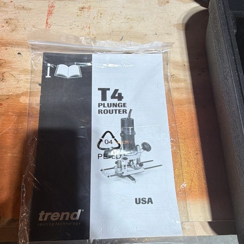Trend plunge router corded - trend, t4