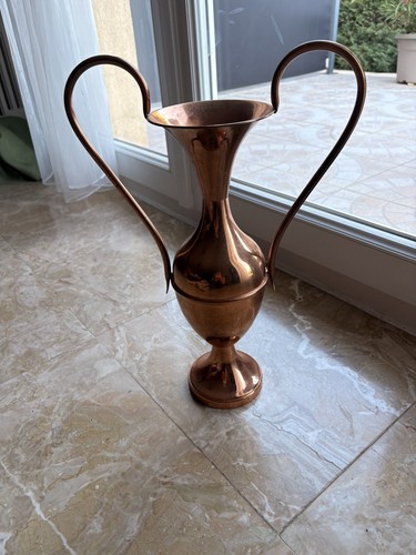 Vase amphore cuivre - vase/amphore,