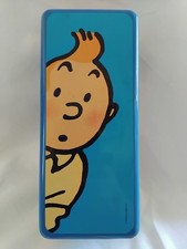 Ancienne Boîte Metal Publicitaire  TINTIN  2011