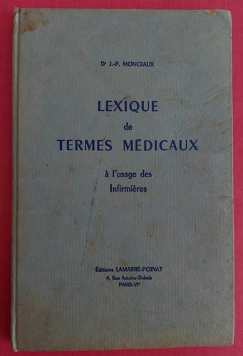 Livre ancien lexique - livre,