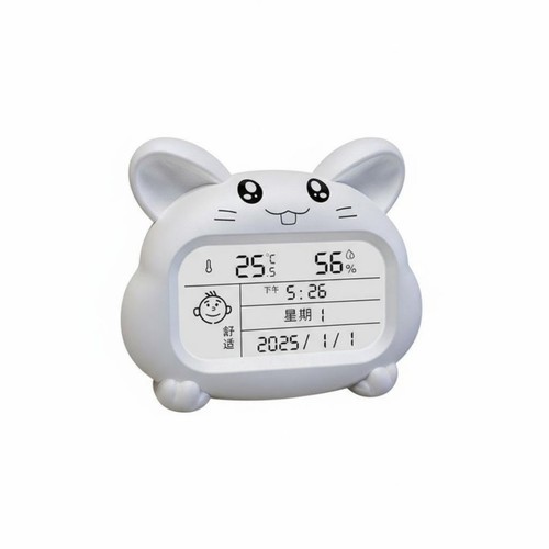 Horloge thermomètre forme - horloge-thermomètre, en