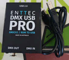 Test OK ENTTEC USB DMX PRO