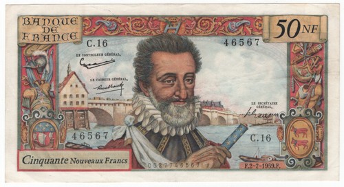 France henri iv type - 50,