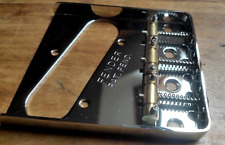 CHEVALET TELE FENDER VINTAGE 3 PONTETS LAITON / Telecaster 3-Saddle Tele Bridge