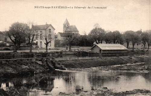 Cpa nuits sous ravieres - 89,