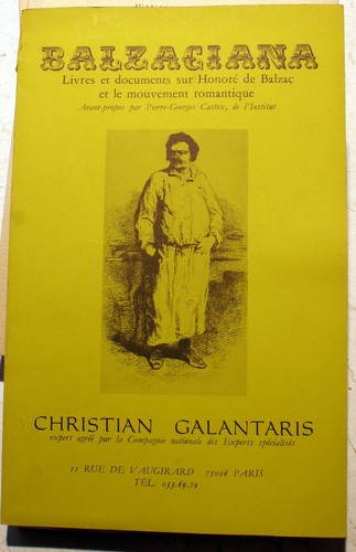 Balzac balzaciana livres - balzac/balzaciana/livres, et