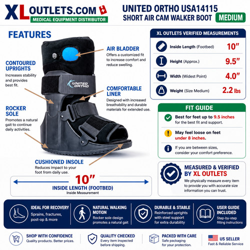 United ortho usa14115 short - united,