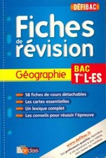 Fiches de révision Géographie Bac Tle... - Jean-Louis Domini... - V387443