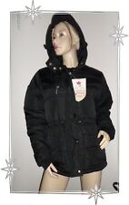B - Blouson Doudoune Noire avec Capuche Rivaldi Taille 40 / 42 Neuve