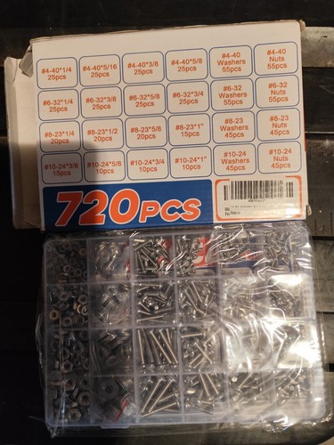 Malette vis ecrou 720pcs - malette,