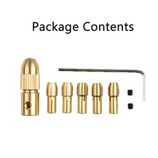 8 Outil Rotatif Pince Chuck Mini Embouts Perceuse Support 0.5mm-3.2mm Tige Kit