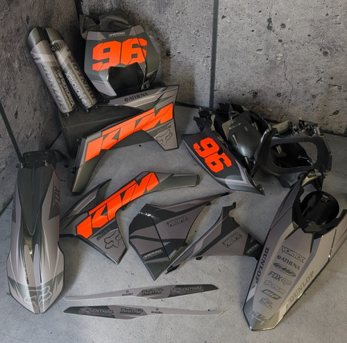 Plastiques graphiques ktm - plastiques,