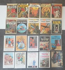 Lot de cartes postales - série TINTIN / BLAKE et MORTIMER et divers...