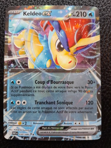Carte pokémon keldeo - keldeo, ex