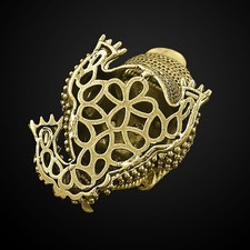 Feng Shui Crapaud Argent Chance Fortune Richesse Chinois Grenouille DoréeCrapaud