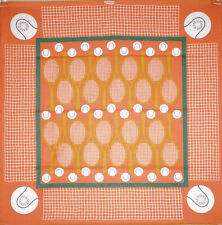 Écharpe/foulard/carre Hermès - Tennis Pour Lacoste - 75ème anniversaire - LE ...