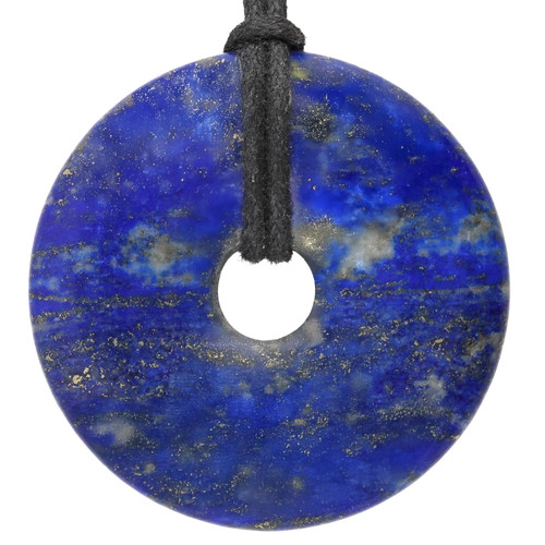 Pendentif donut lapislazuli - en,