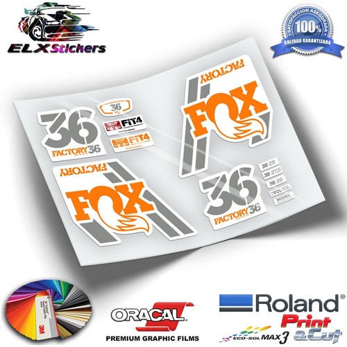 Autocollants fourche fox - autocollants,