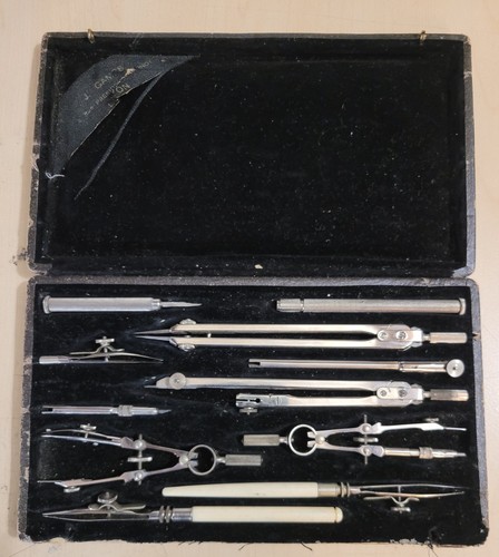 Gambs boite compas ancienne - boite,
