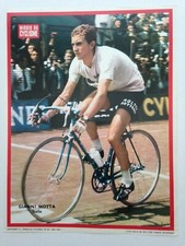 POSTER PHOTO MIROIR DU CYCLISME 1967 // GIANNI MOTTA