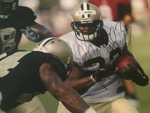 Pierre thomas signed - pierre,