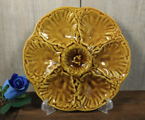 Assiette huitres ancien en - assiette,