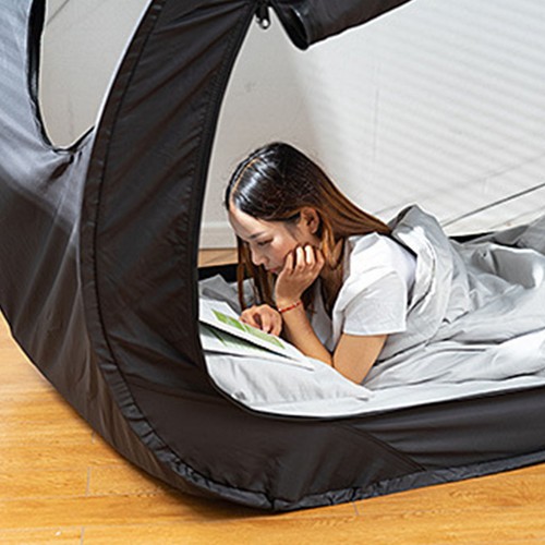 Privacy pop bed - 1, pliable