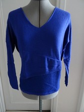 Pull bleu col V PROMOD taille M