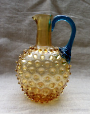 FLACON CARAFE EN VERRE AMBRE