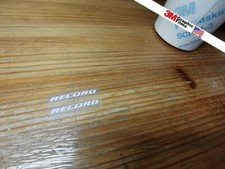 Leviers de frein en carbone Campagnolo Record manettes X2 autocollants autoco...