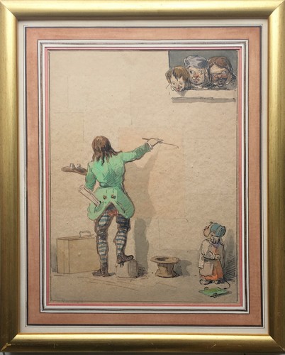 Tableau peintre rue - de, rue"