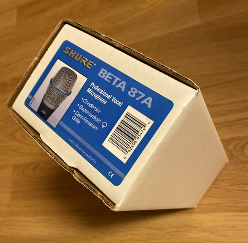 Shure beta 87a - 87a, supercardioid