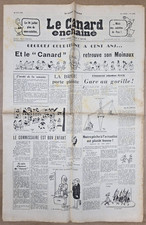 Le CANARD ENCHAINE numéro