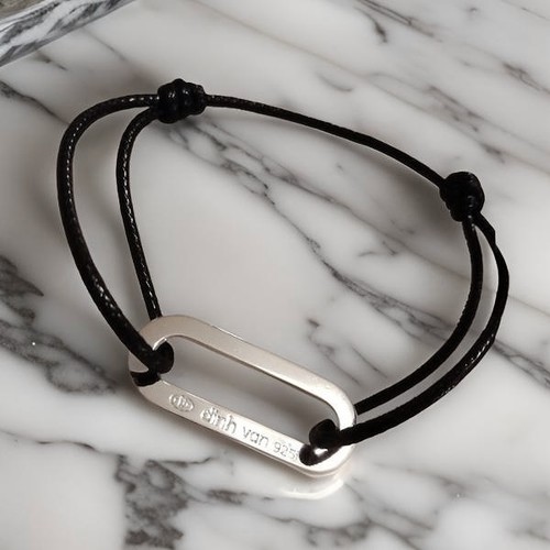 Bracelet cordon noir dinh van - bracelet,