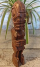 Tiki polynésien sculpté  en