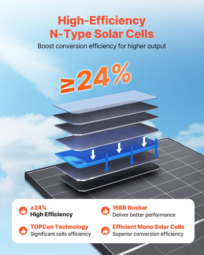 Vevor panneau solaire - panneau,