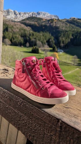 Chanel sneakers basket haute - chanel,