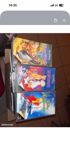 Disney lot coffret vhs - lot,