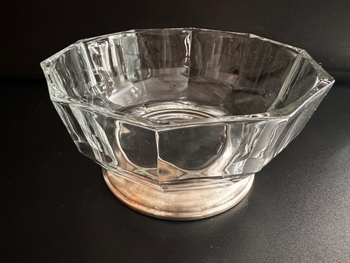 Corbeille verre moulé - verre,