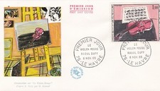FRANCE 1965 FDC LE VIOLON ROUGE YT 1459