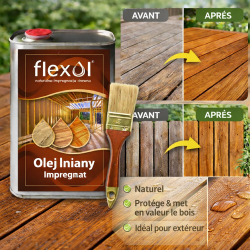 Flexol huile lin - huile, 1l